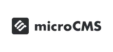 ロゴ：microCMS